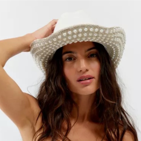 Urban Outfitters Accessories - Embellished Cowboy Hat womens (read description)